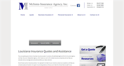 Desktop Screenshot of mcinnisinsurance.com